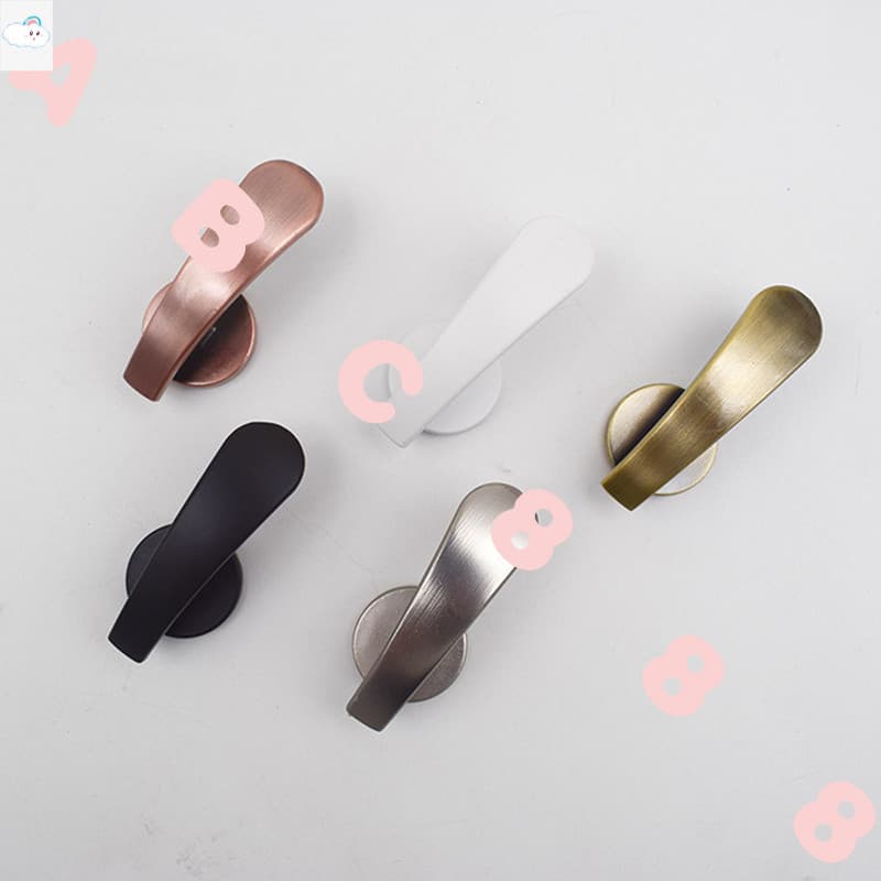 BH 2 Peças De Suportes De Cortina De Metal Preto , Ganchos Clássicos De Parede Para Decoração De Casa , Suporte