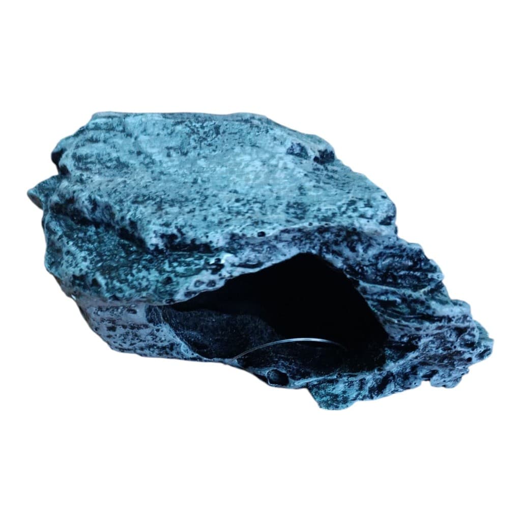 Enfeite Para Aquário Toca de Pedra Natural Abrigo Fragata
