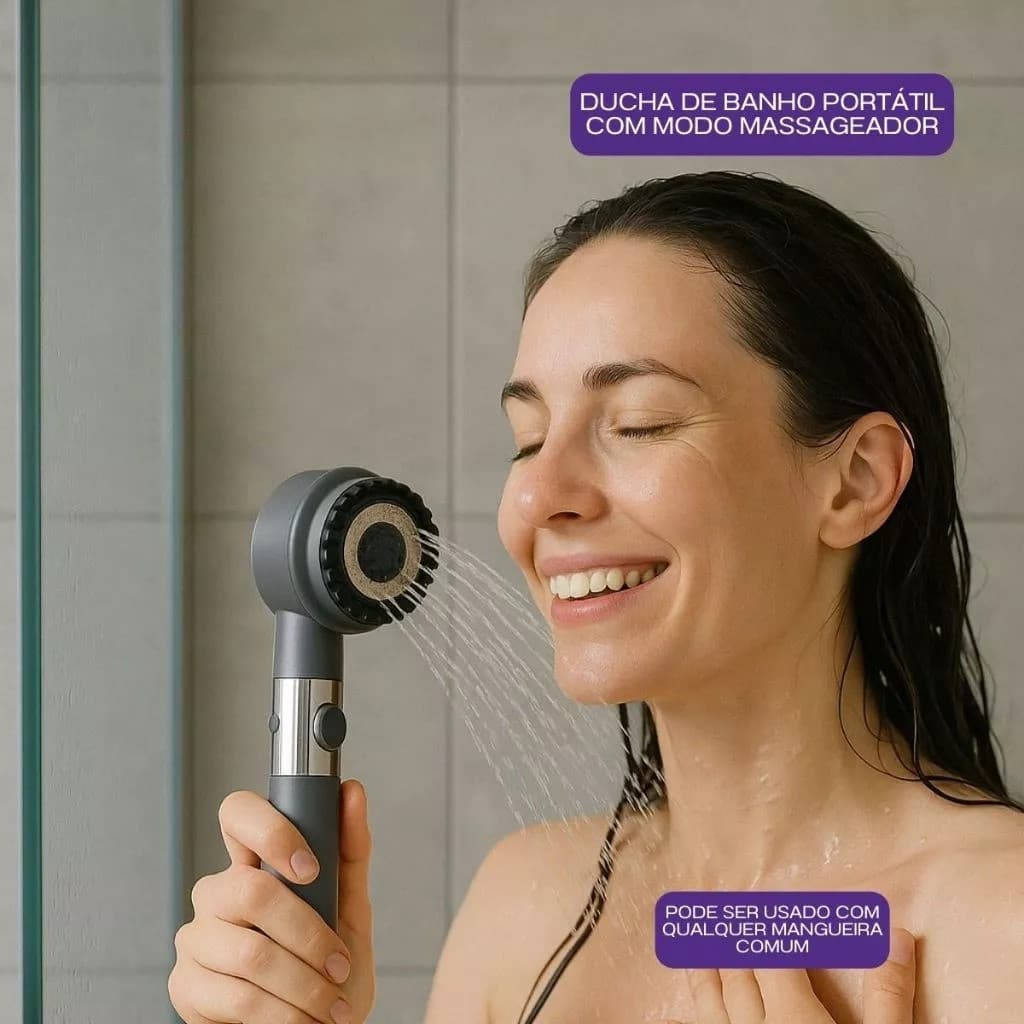 Ducha Modo Massageador Tensão Cabelereira Lava Cabelo Dor Muscular Lavatório Chuveiro
