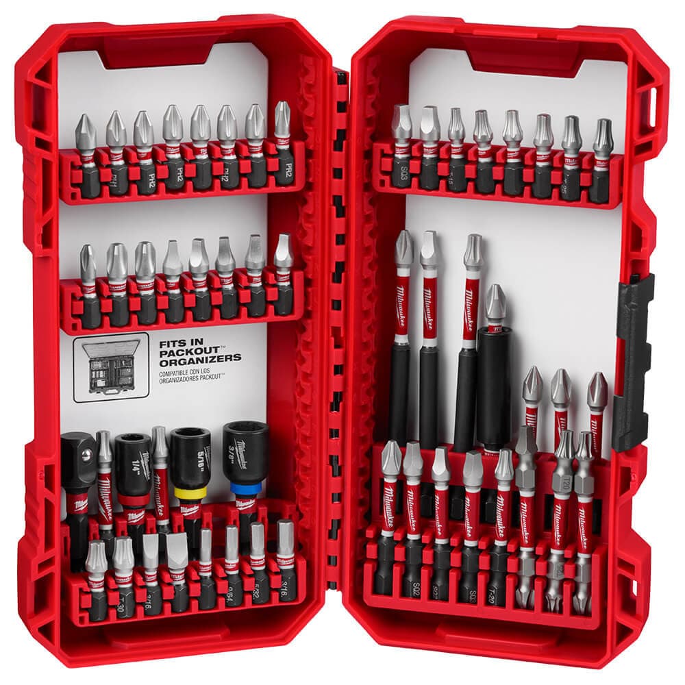 KIT BIT SHOCKWAVE COM 54 PCS 48-32-4010 MILWAUKEE