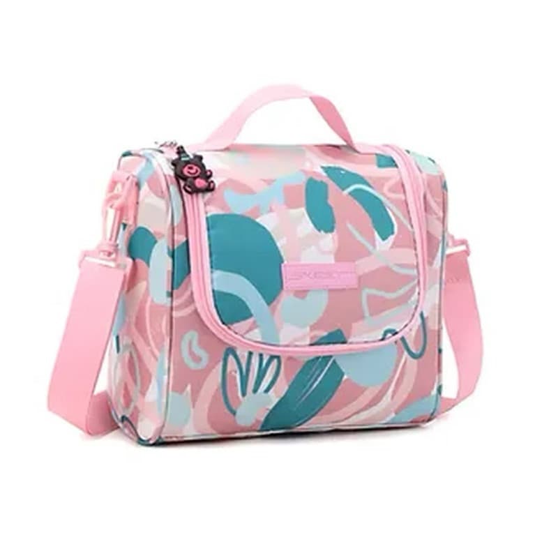 Lancheira FTJE1 Bolsa Térmica Frasqueira Infantil Escolar Estampada