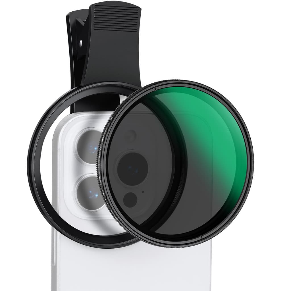 Filtro ND Variavel Nd2-Nd32 Para Celular Com Clipe K&F 67mm