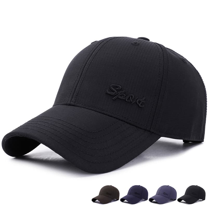 Chapéu masculino primavera outono novo estilo versão coreana boné de aba curva lazer ao ar livre esportes chapéu de sol