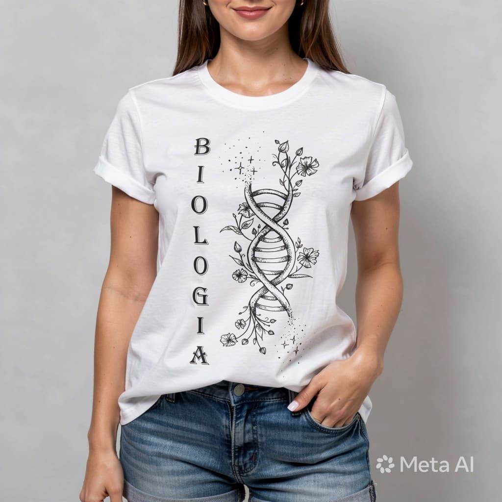 Camiseta Biologia  Baby Look  Blusa Variados Tipos 06B4
