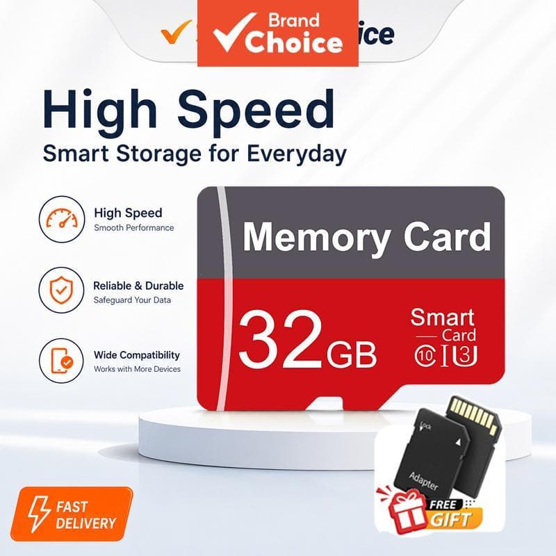 Cartão de memória micro SD/TF específico para câmeras, pen drive USB 3.0 de alta velocidade 64GB 32GB 16GB 8GB 4GB à