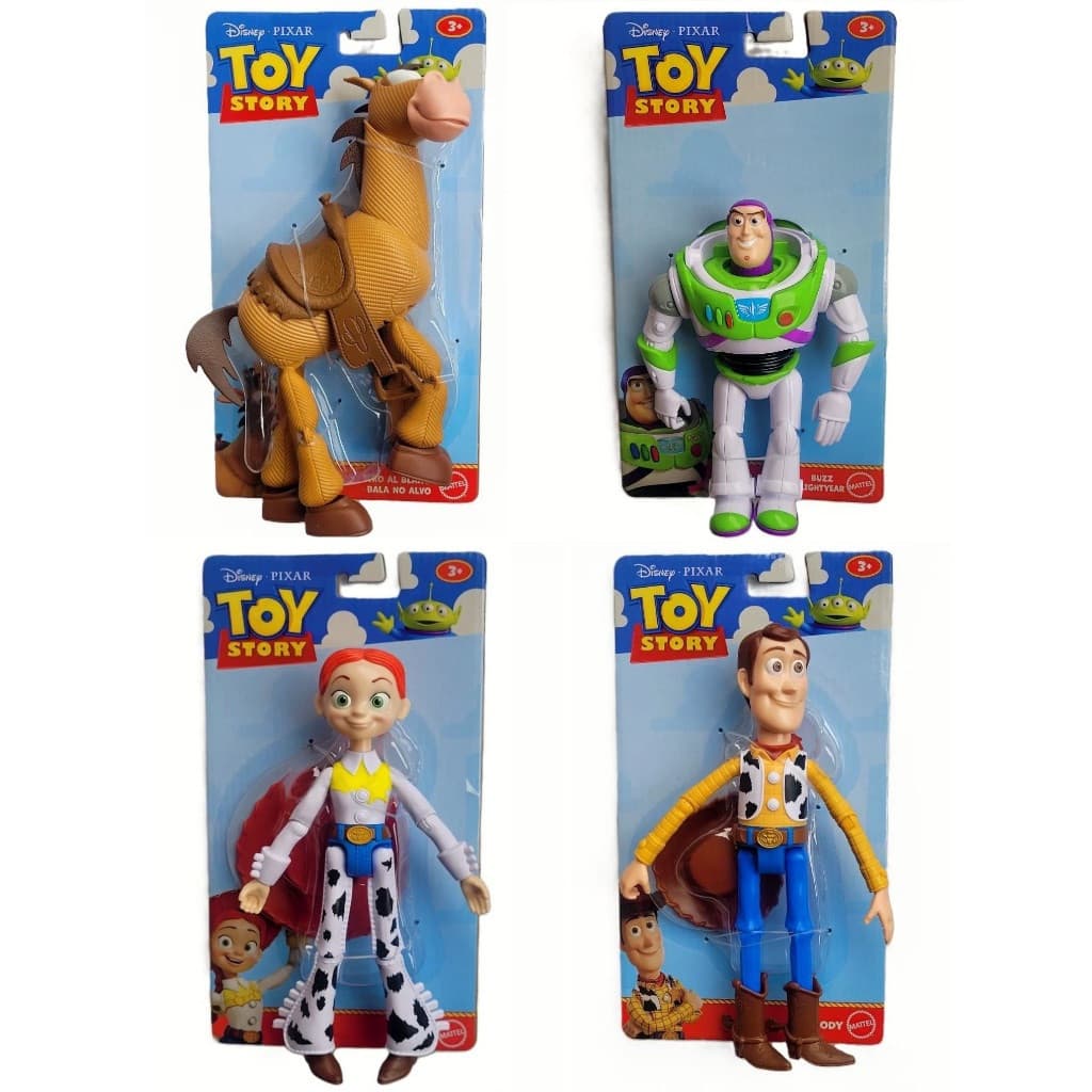 Boneco Toy Story 24cm Disney Pixar Mattel JCV94 Articulado