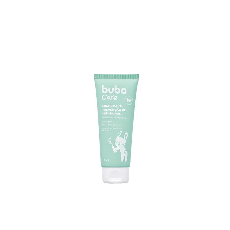 Creme Para Assaduras Buba Care 100g Bebê Hipoalergênico Com Óxido De Zinco