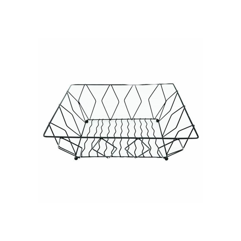 Cesto de Frutas Original C7INTEGRA 24x10cm Preto