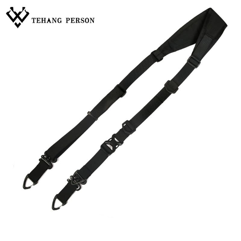 Mustang Light Tactical Strap Engrossado Alça de Ombro Único Função de Ponto Duplo Modular Extensível Bolsa Mensageiro Om