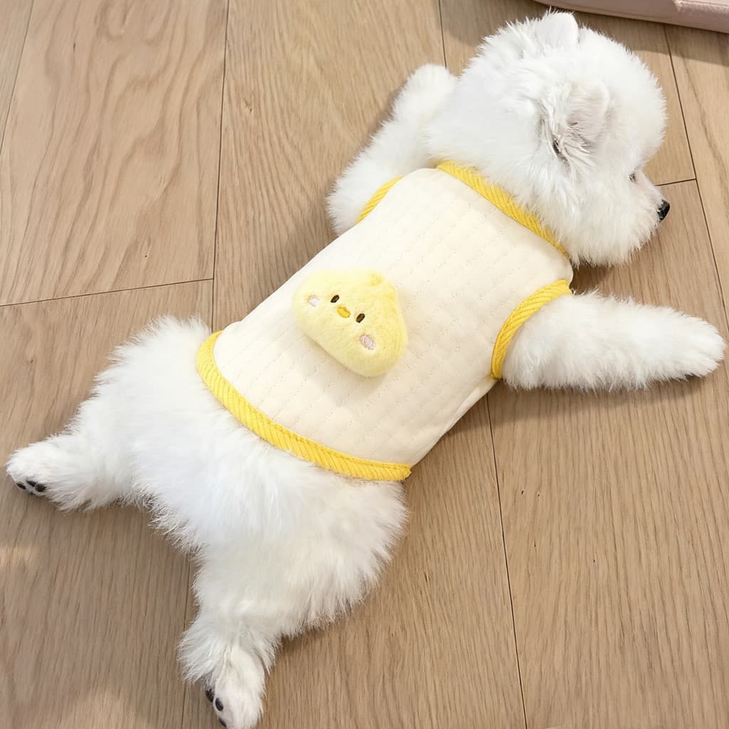 Ultra pequeno tamanho roupas para cães outono inverno leite cão gato quente grosso colete Pet gato pequeno corpo gatinho