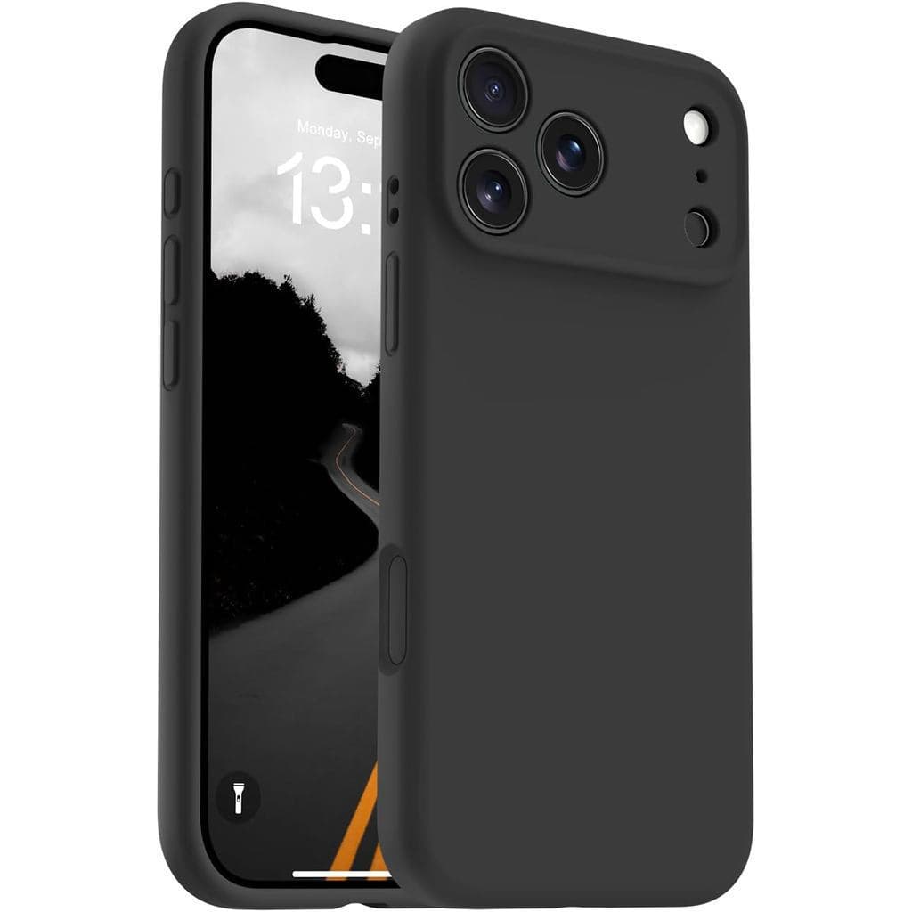 Capa magnética OTOFLY 17Pro, compatível com Magsafe, capa clássica de silicone líquido com botões de controle.