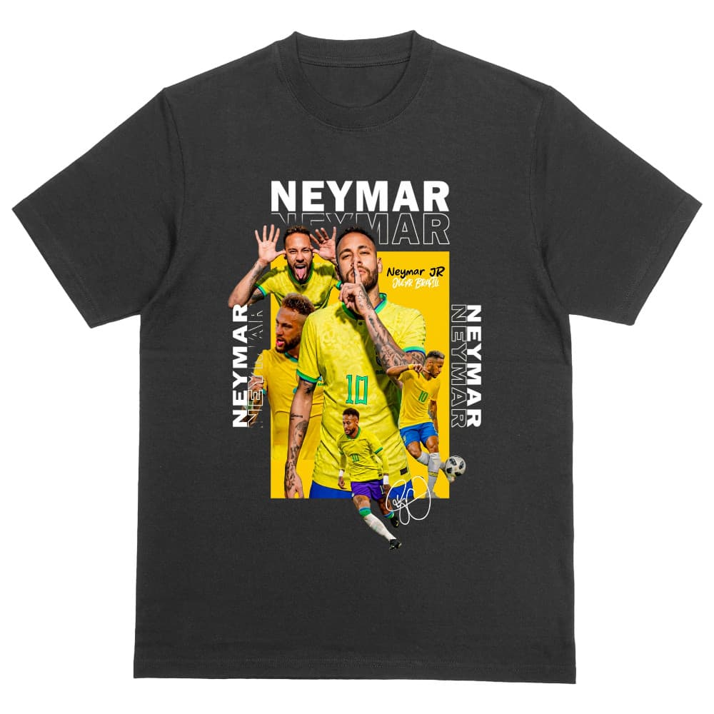 Camiseta Adulto Unissex, Neymar, 10 da seleção Brasileira, Copa do mundo, Hexa 100% ALGODÃO