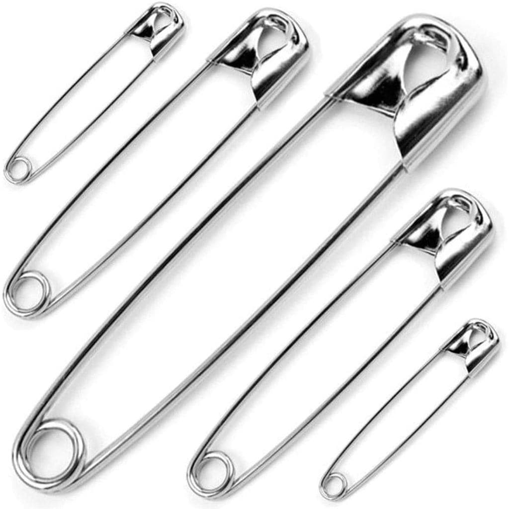 JKG ®   50 x ALGODÕES DE SEGURANÇA Tamanhos Variados - Algodões de Segurança Pequenos, Médios e Grandes para Roupas - Pe