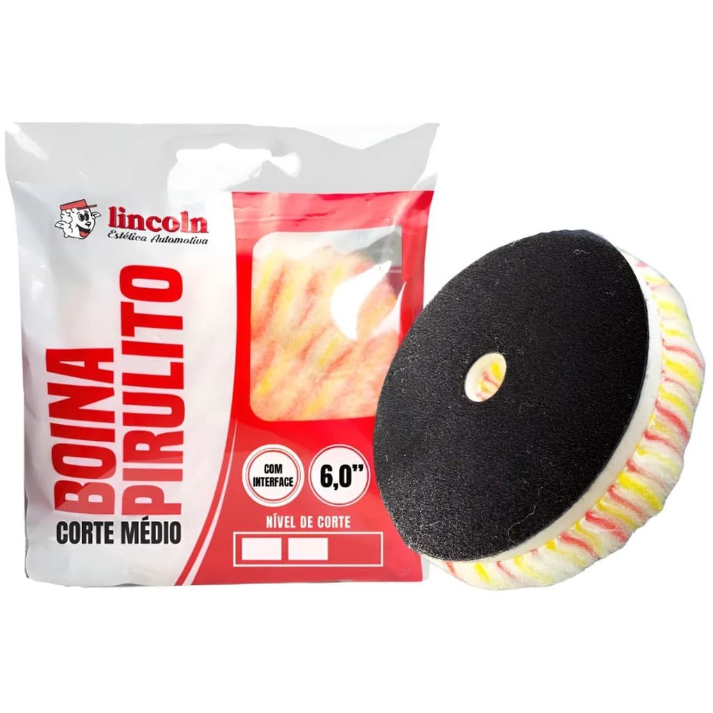 Boina Pirulito Corte Médio Com Interface Lincoln 6 Pol