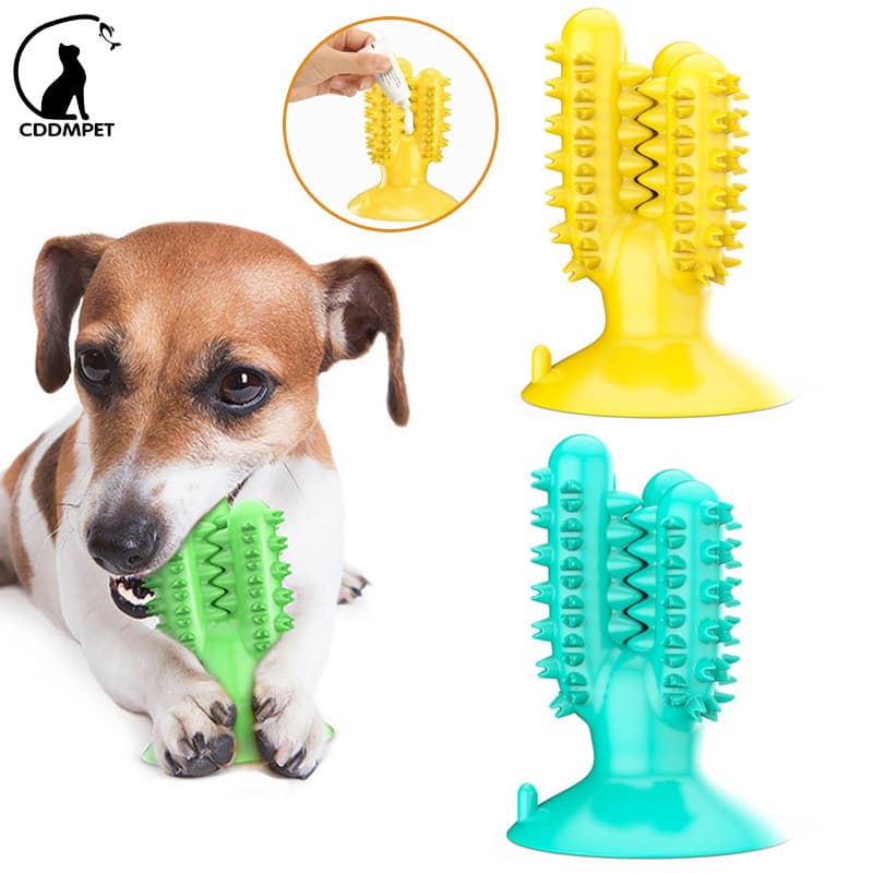 Escova De Dentes Para Cachorro Resistente À Mordida Molar Animais De Estimação Limpeza Brinquedos Mastigar