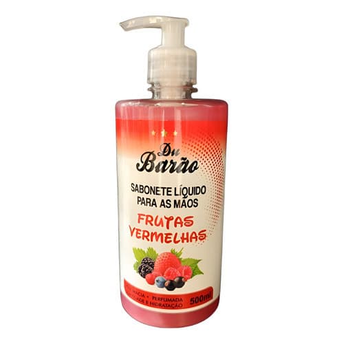 Sabonete Liquido Para Mãos Frutas Vermelhas 500ml