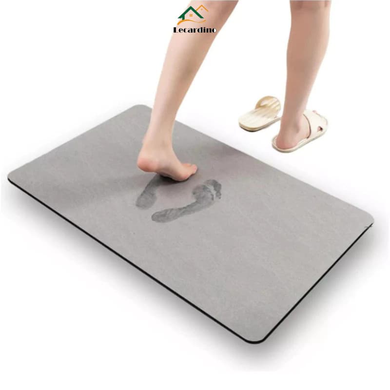 kit 2 Tapete para Banheiro de Secagem Rápida e Super Absorvente - Ideal para Chuveiro, Cozinha e Varanda