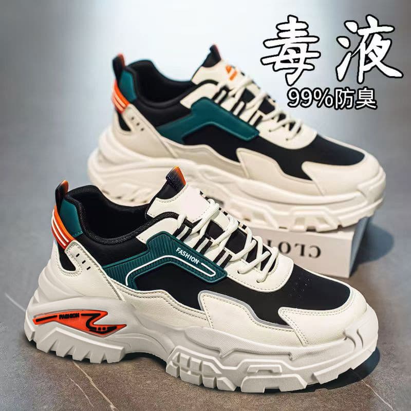 Sapatos masculinos inverno novo estilo estudante antiderrapante correndo leve esportes lazer à prova dwaterproof água ad