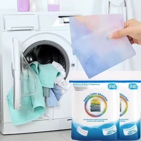 50-200 Unidades De Folhas De Lavanderia Papel Para-Roupas Anti-Manchas-Comprimidos Absorventes De Cores Tingimento-Folha