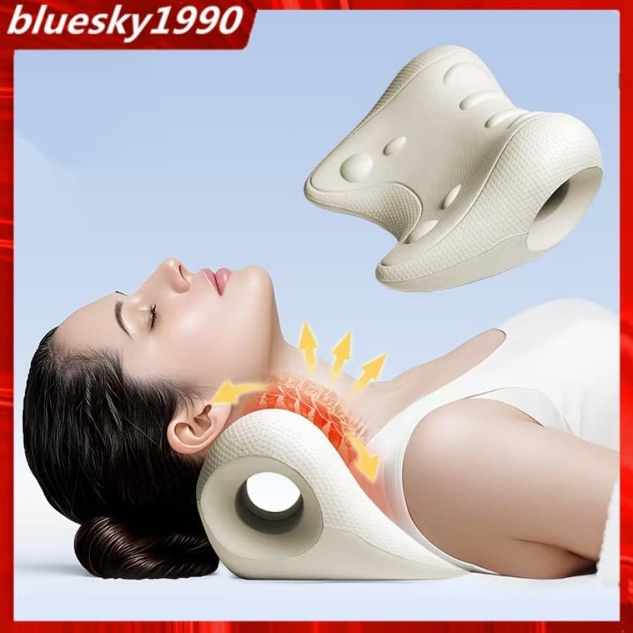Travesseiro Cervical Multiuso , Pescoço , Ombro , Coluna , Maca Para Alívio Da Dor , Relaxamento , Escritório Em Casa ,
