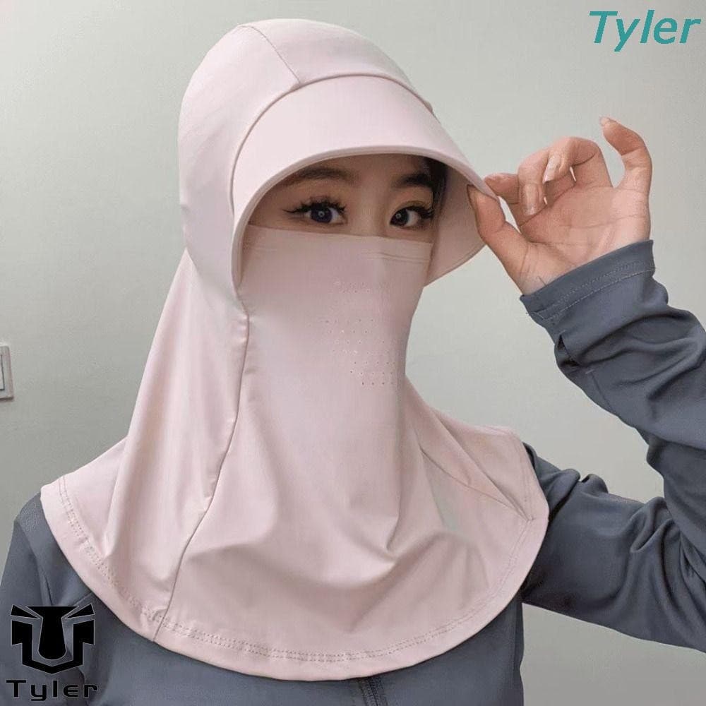 Chapéu De Sol TYLER Para Guarda-, Proteção UV Pescoço , Boné De Verão , Colheita De Chá De Cor Sólida