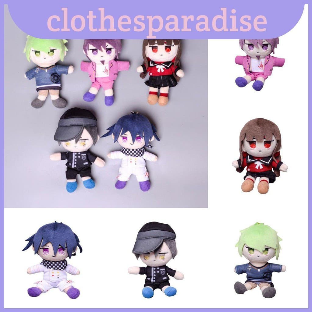 Delicioso Danganronpa V3 Boneca De Pelúcia Com Design Fofo Kokichi Kaito Maki Rantaro Shuichi