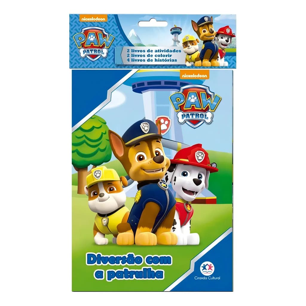 Livro Patrulha Canina - Embalagem Econômica