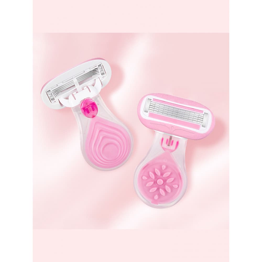 T Shaver C1pq801-Ladies Shaver Axila Cabelo Perna Cabelo Lábio Em Torno de Meninas Manual Portátil Barbear Cabelo