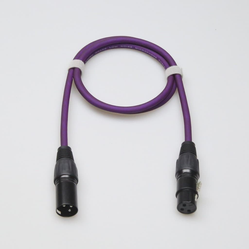 Cabo de áudio XLR macho-fêmea para mesa de som, alto-falante, microfone, conexão de áudio com sinal balanceado XLR.