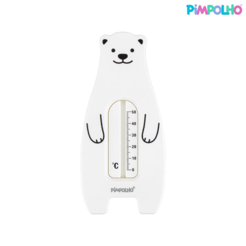 Termometro De Banheira Infantil Pimpolho Branco   # 8253 -0300824 Urso