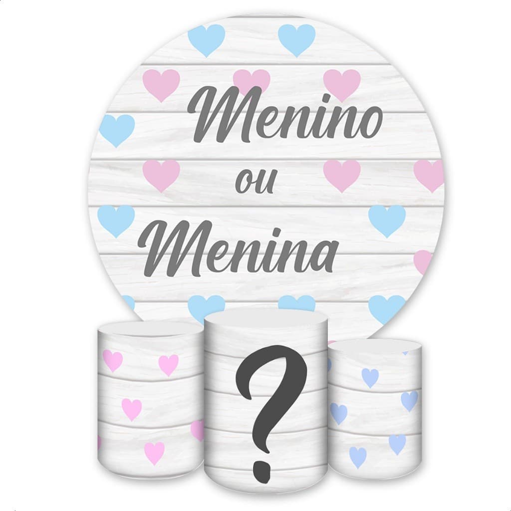 Kit Painel Redondo + Capas de Cilindros Diversos Temas  Infantis e Adultos | agil Envio