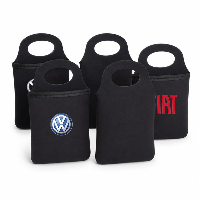 Organizador Lixeira Automotiva Lixinho Para Carro Neoprene Porta Lixo Câmbio Console
