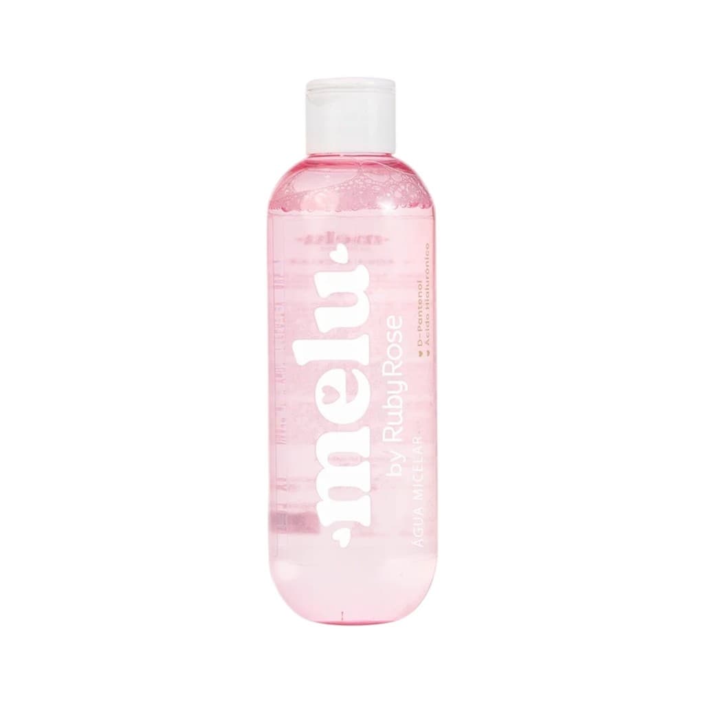 Água Micelar Melu 100ml Vitamina D D-Pantenol Ácido Hialurônico Limpa e Purifica