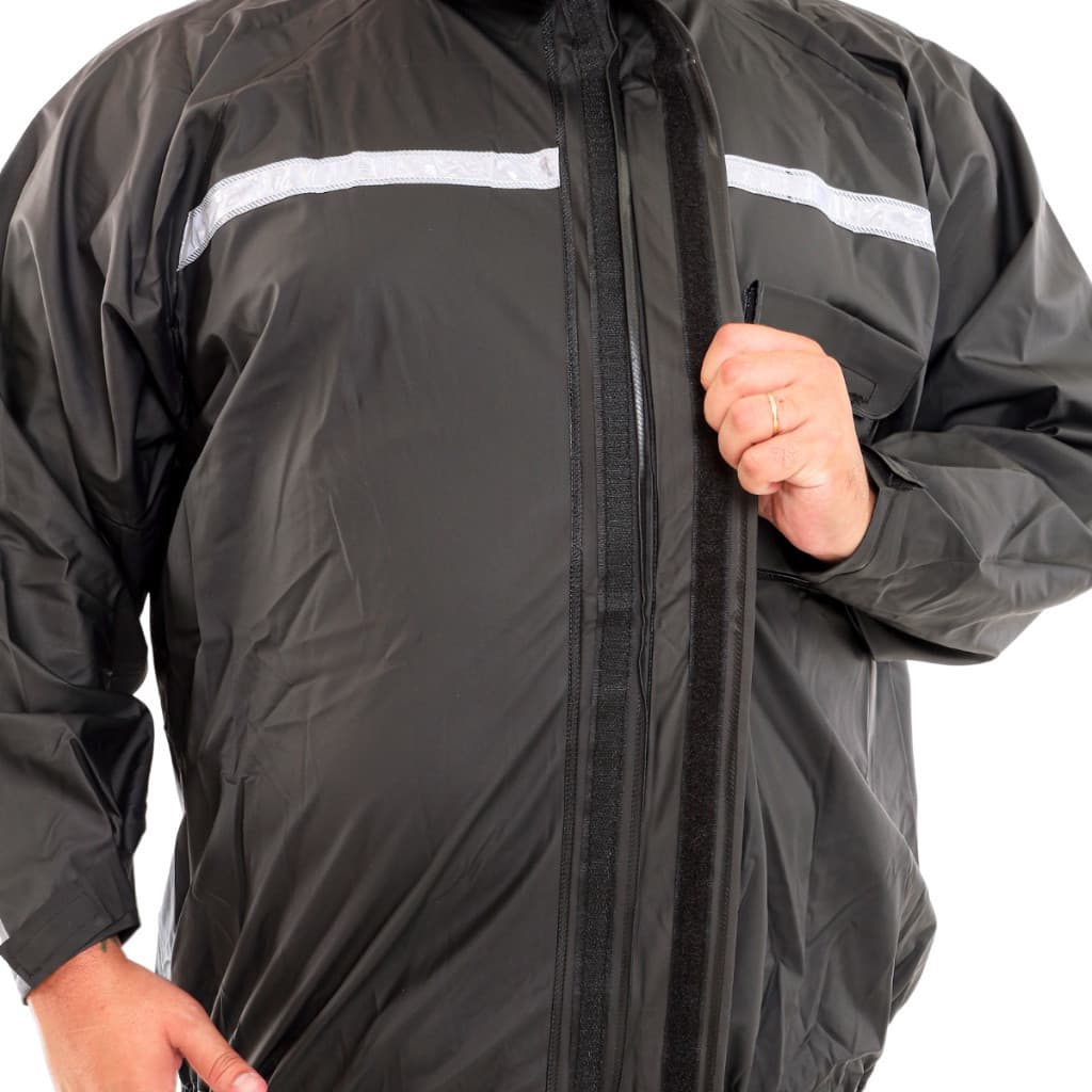 Kit Capa e Calça Para Motoboy Impermeável Reforçado
