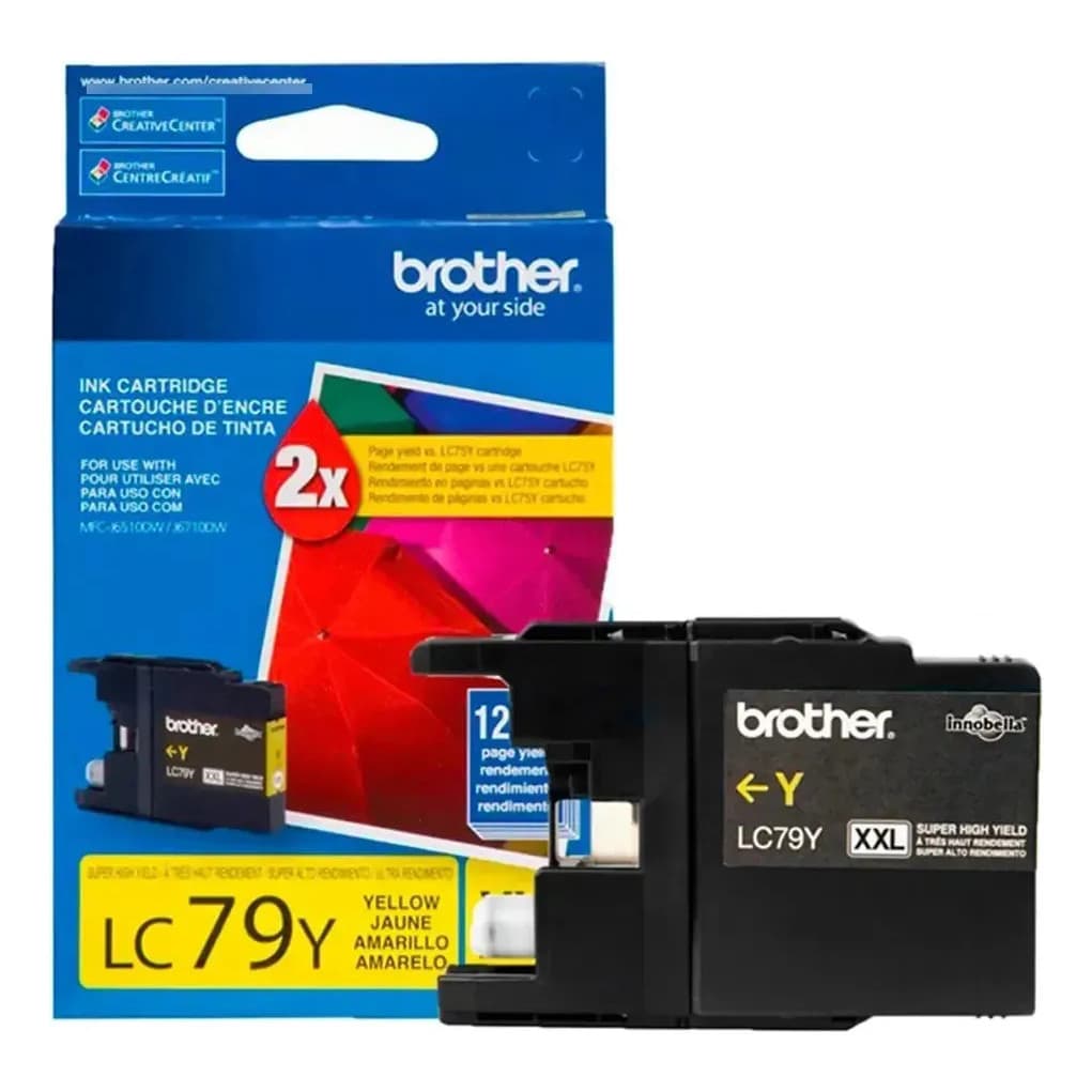 Cartucho Original Brother Lc79y Xxl Amarelo