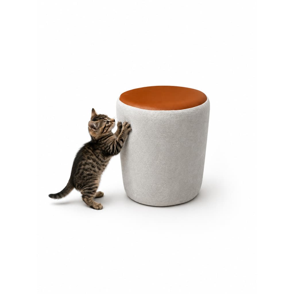 Arranha Arranhador Vertical Pet Tecido Para Gatos Assento