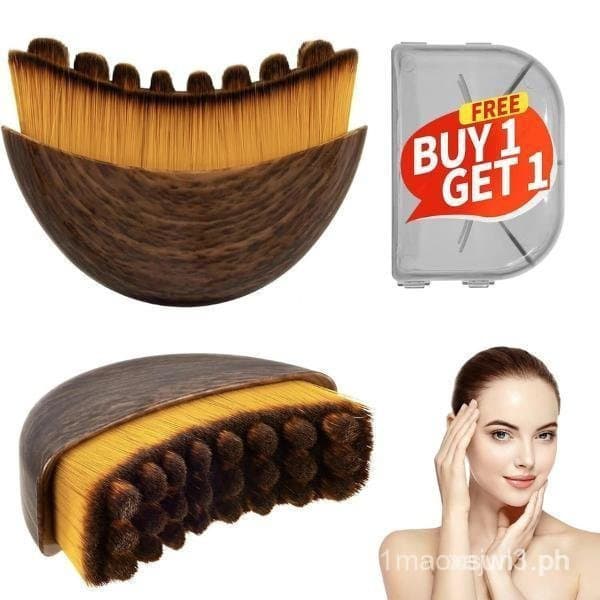 Compre 1 e Ganhe 1 Grátis, Escova Ergonômica para Contorno Linfático Facial e Corporal para Escultura da Linha do Maxila