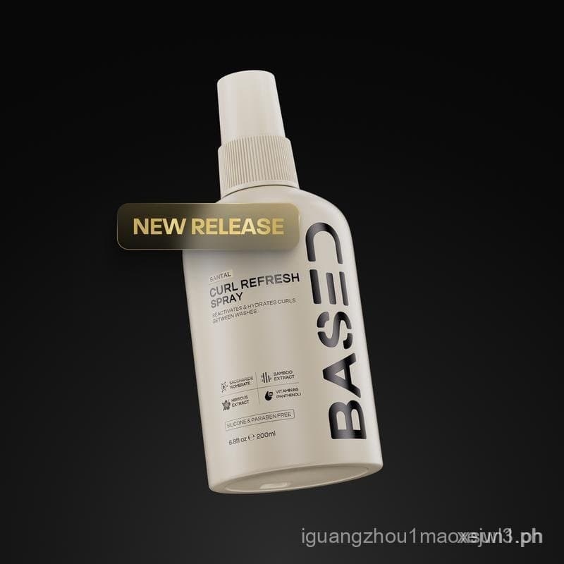 Spray Revitalizante para Cachos BASED |   Revitaliza os Cachos Instantaneamente, Leve e Sem Acúmulo de Resíduos |   Simp