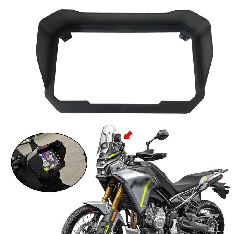 Para CFMOTO 450mt 450mt 450 MT mt450 ﻿ Acessórios Motocicleta Instrumento Chapéu Viseira Solar Medidor Capa Protetor
