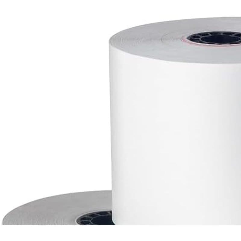 Máquina De Adição De Grampos 2 1/4 " x 85', Rolos De Registro E Calculadora , 2 Camadas , 10/Pacote