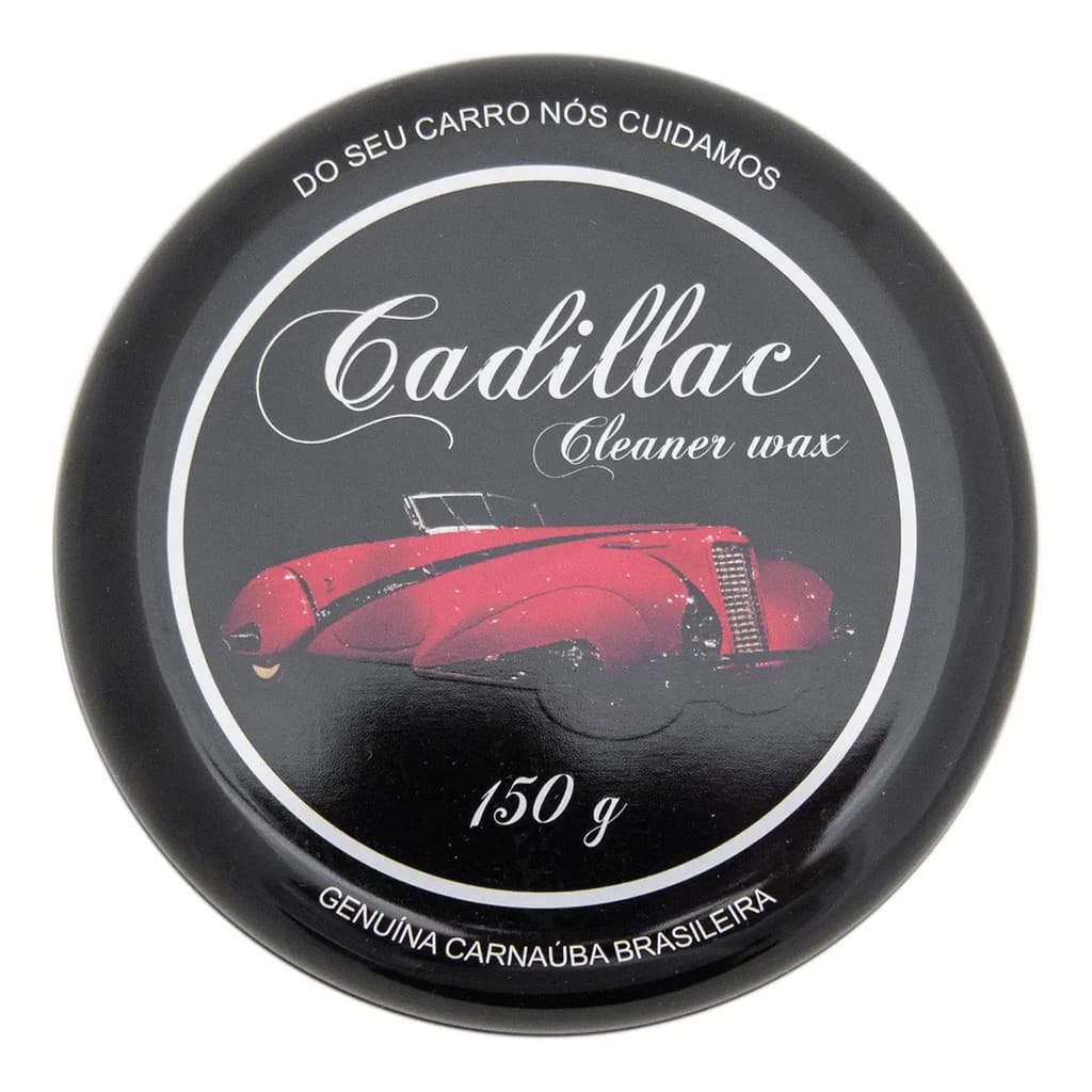 Cera Automotiva Cleaner Wax Cadillac Carnaúba 150g