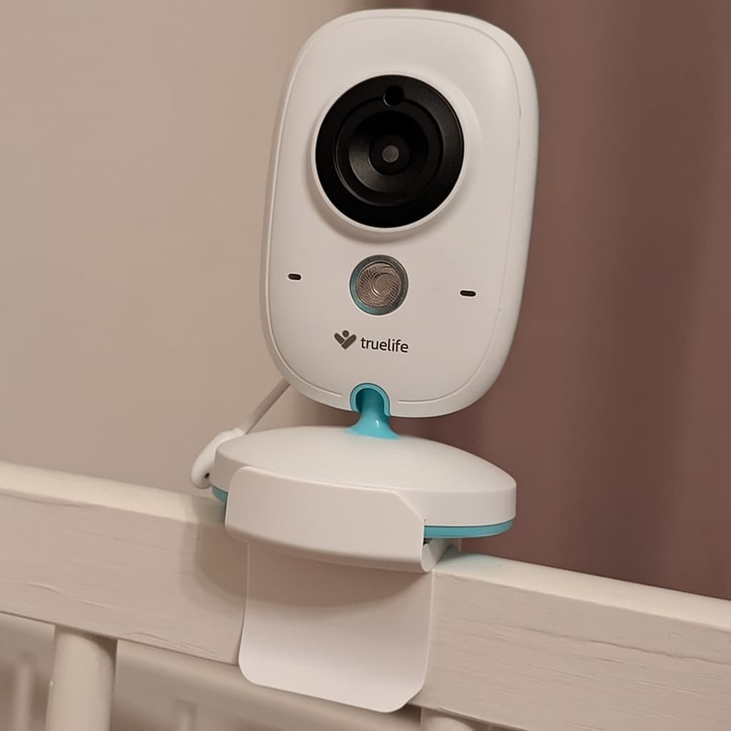 Suporte de Babá Eletrônica Para Berço Ajustável Universal  Flexível Resistente