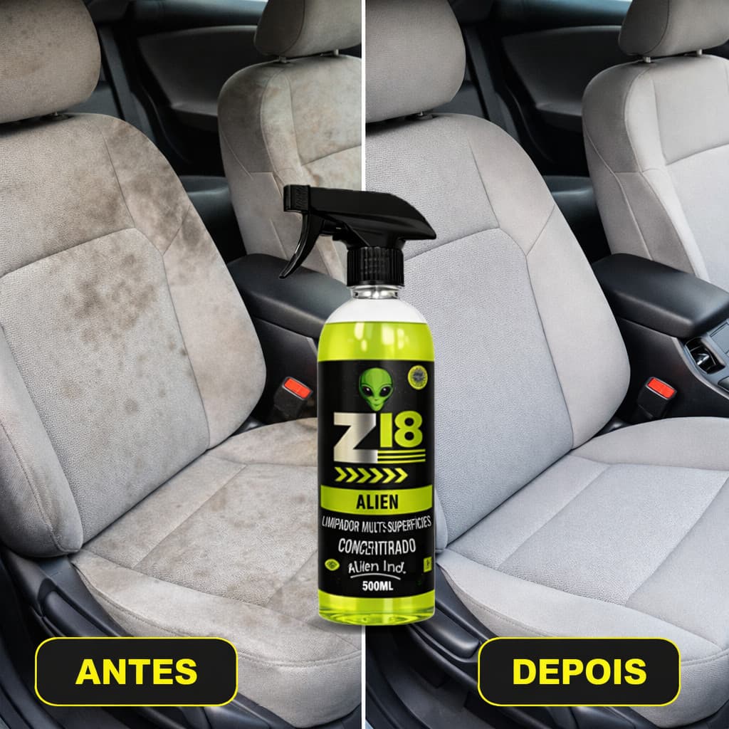 Limpador Automotivo Teto, Bancos, Painel e Couro