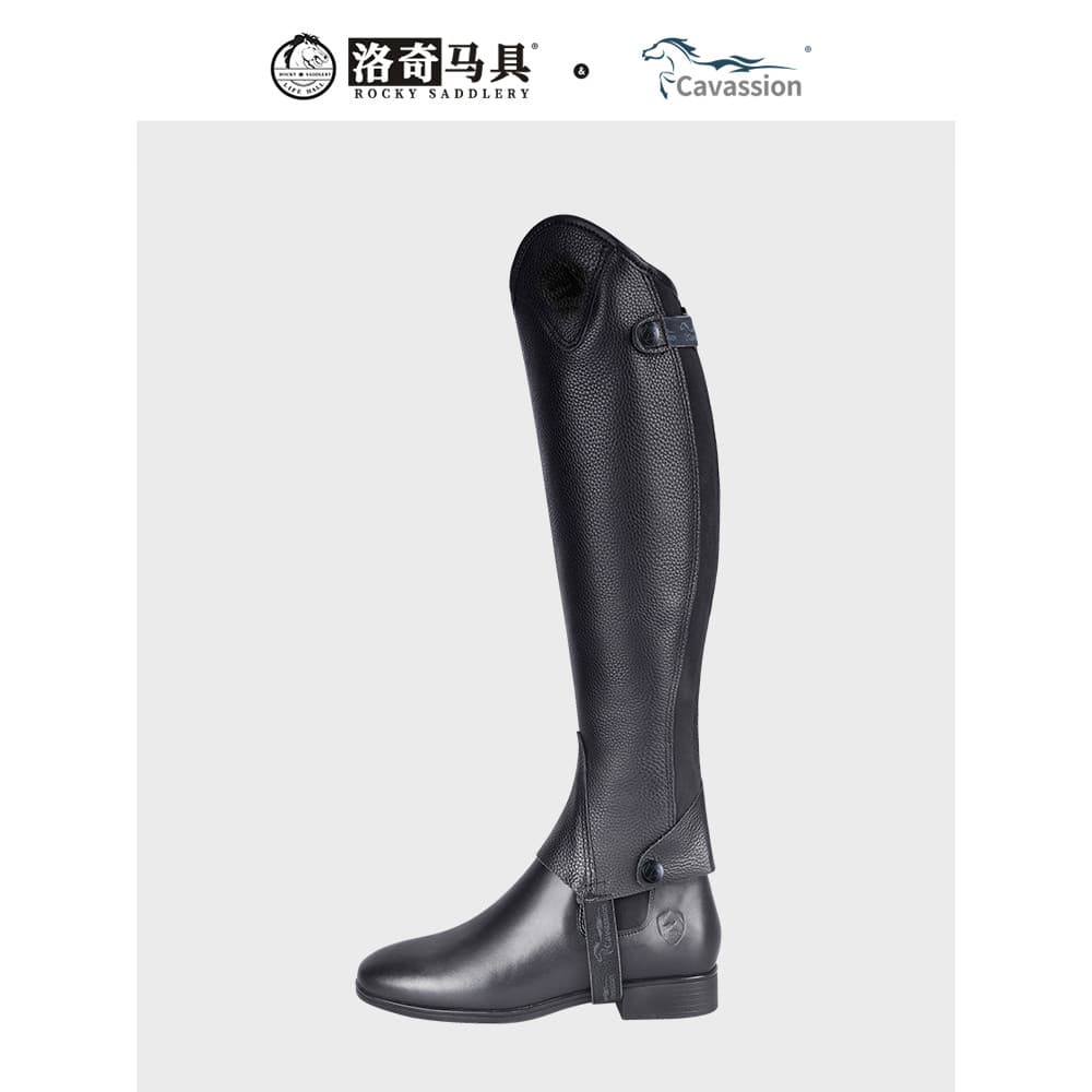 Leggings equestres de couro de primeira camada, resistentes ao desgaste, respiráveis, meninos, meninas, crianças, equipa