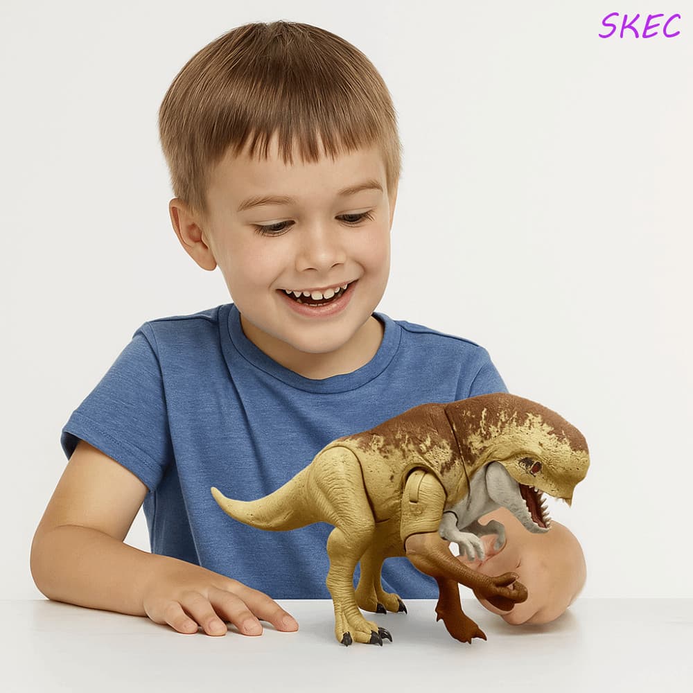 Figuras De Ação De Dinossauro De Simulação SKEC , Brinquedo Modelo Realista Feito À Mão De Estátua , Artesanato