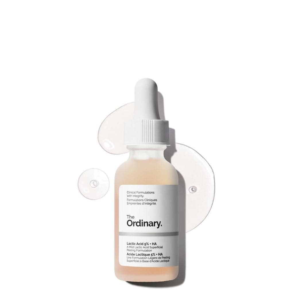 The Ordinary Ácido Lático 5% + Ácido Hialurônico 2%, Sérum Esfoliante Suave para uma Pele Mais Lisa OEDC