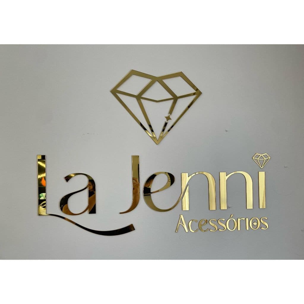Logotipo Letreiro Em Acrílico de 2mm - Personalizado Com Sua Logo Logomarca