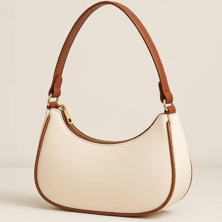 Bolsa Feminina Shouder Bag de Ombro Meia Lua De Ombro