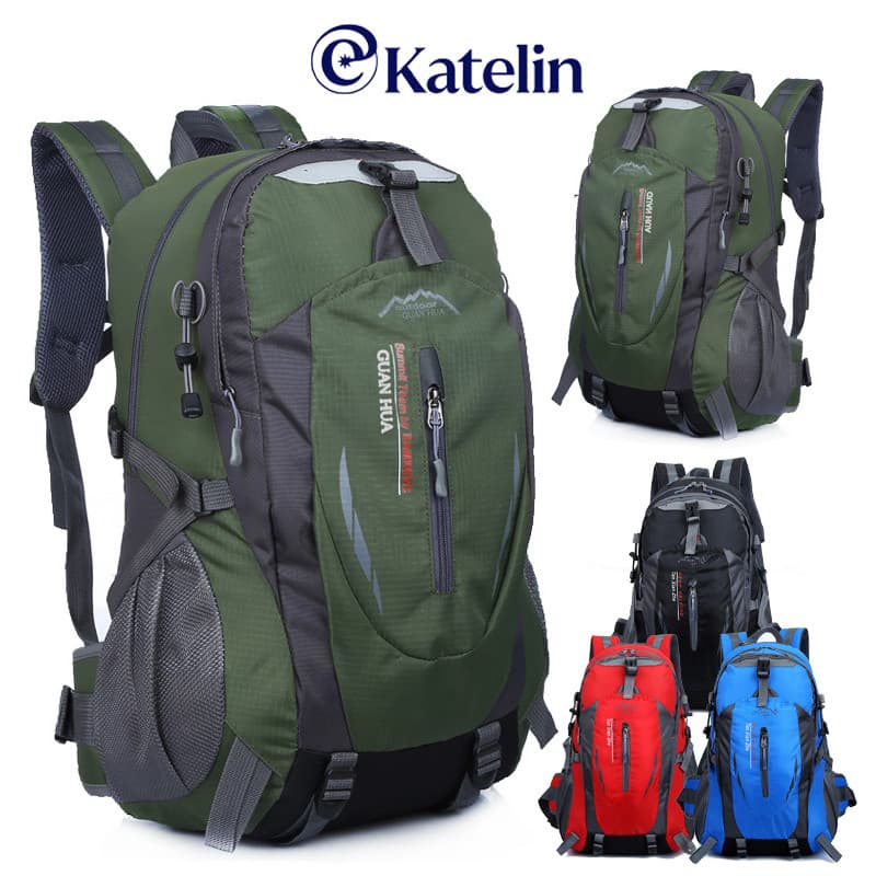 Mochila/Bolsa De Escalada Impermeável 40L Esportes Viagem/Camping/Trekking/Caminhada Para Homens