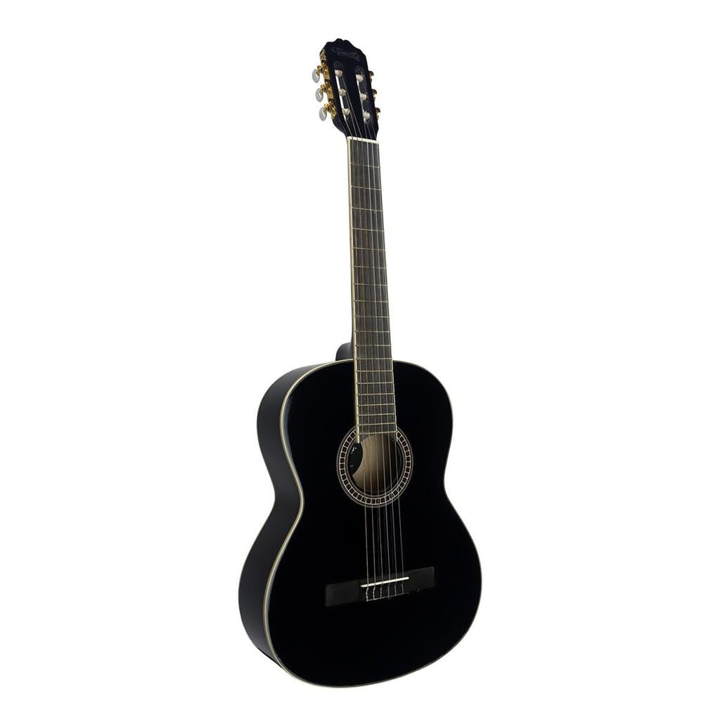 Violão Clássico Acústico Lorenzzo 39" Nylon Preto Vtl1954p